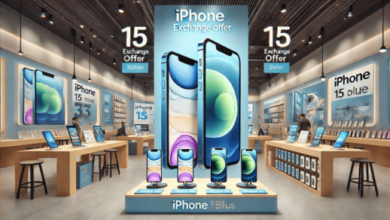 iPhone 15 exchange offers, iPhone 15 blue, iPhone 15 plus