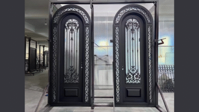 cheap wrought iron doors