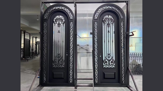 cheap wrought iron doors