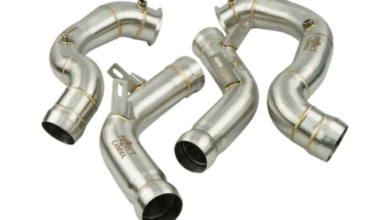 Mercedes AMG GT63 downpipe install