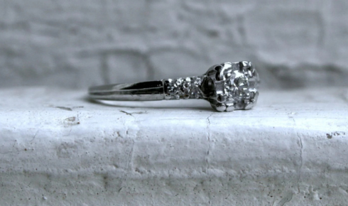 Vintage engagement rings