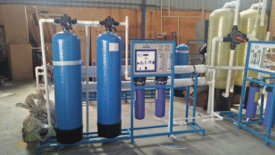 commercial water filter installation