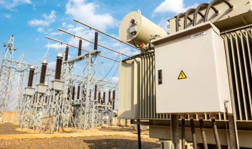 high-voltage transformer