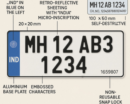 book my hsrp no plate